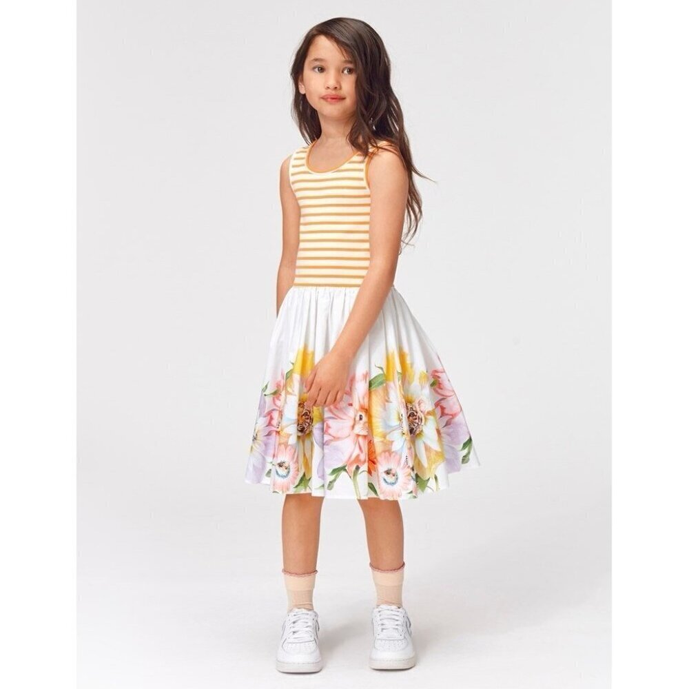 Molo Cassandra floral striped Dress